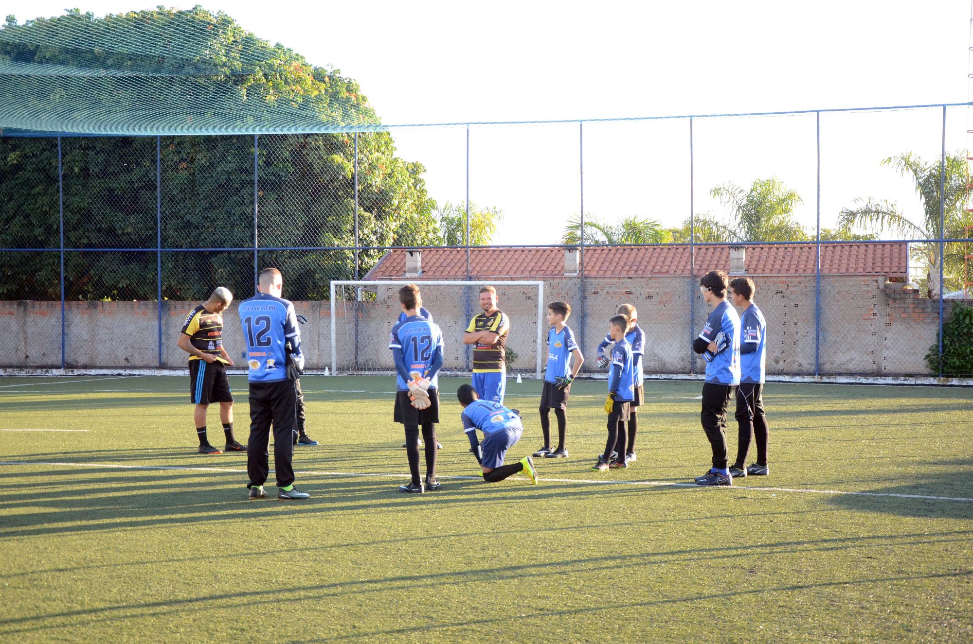 Treinamento de goleiro Luva de Ouro