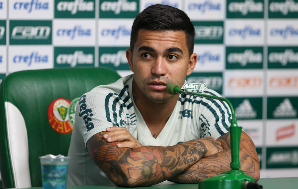 Jogador Dudu do Palmeiras